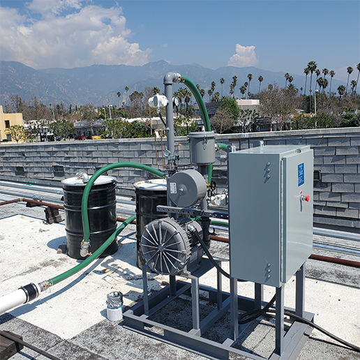 Former Dry Cleaner Site Investigation, Remediation, and Mitigation System Installation