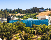East view of Lawrence Berkeley National Laboratory in Berkeley Hills.